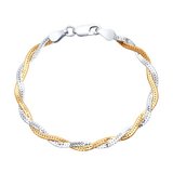 Браслет из серебра из серебро