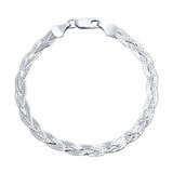 Браслет из серебра из серебро