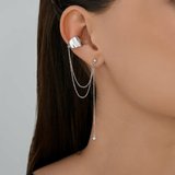 Серьга из серебра из серебро — вид 3