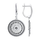 Серьги из серебра из серебро