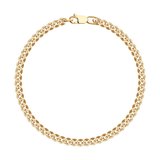 Браслет из золочёного серебра из серебро