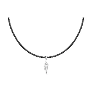 Колье из серебра с шпинелями