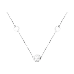 Колье из серебра с перламутром