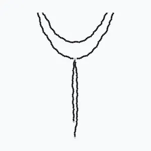 Колье из серебра с шпинелью