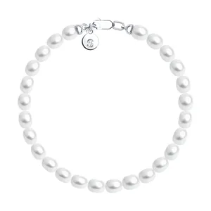 Браслет из серебра с жемчугом