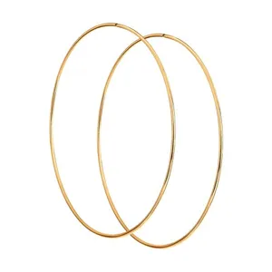 Серьги из золоченого серебра