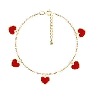 Браслет из золочёного серебра