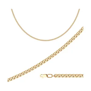 Цепь из золоченого  серебра