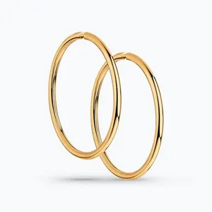 Серьги из золоченого серебра