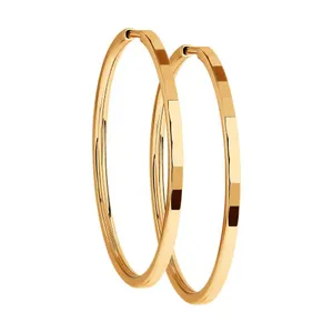 Серьги из золоченого серебра