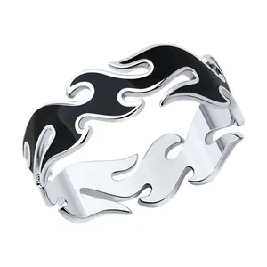 Кольцо из серебра с эмалью