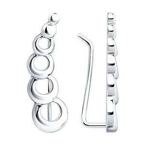 Серьги из серебра