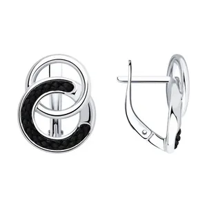 Серьги из серебра