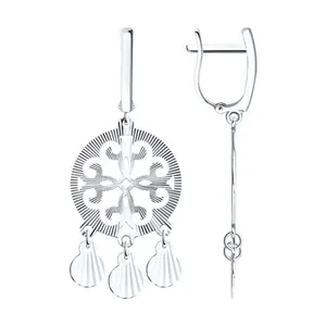 Серьги из серебра