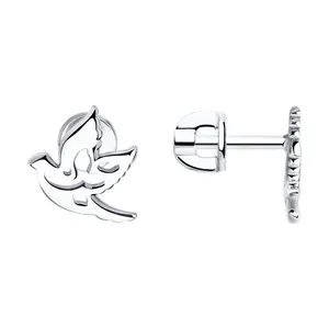 Серьги из серебра