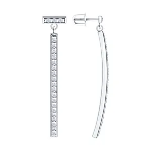 Серьги из серебра