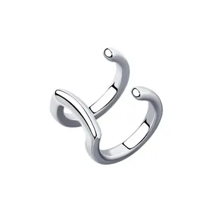 Серьга из серебра