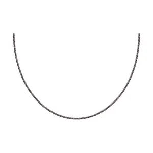 Шнур с замком из серебра