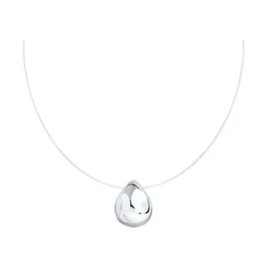 Колье на леске из серебра