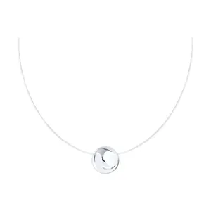 Колье на леске из серебра