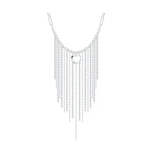 Колье из серебра