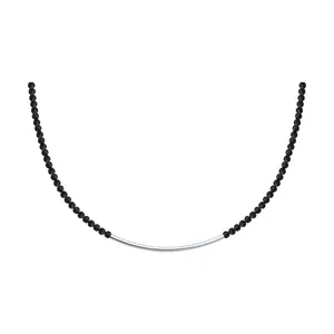 Колье из серебра с шпинелью