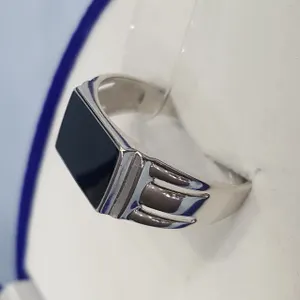 Кольцо из серебра с эмалью