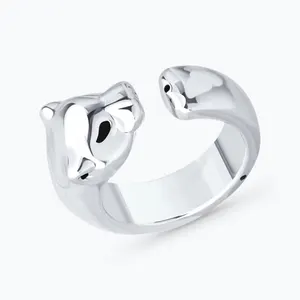 Кольцо из серебра с эмалью