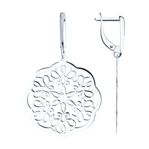 Серьги из серебра