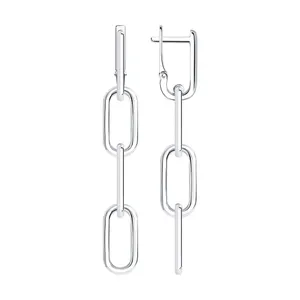 Серьги из серебра