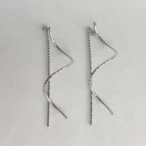 Серьги из серебра