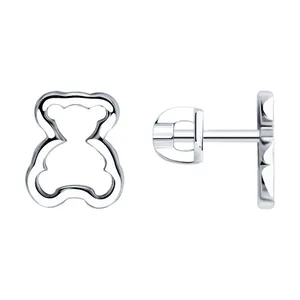 Серьги из серебра