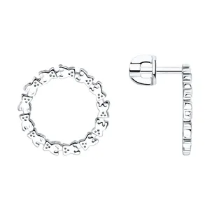 Серьги из серебра