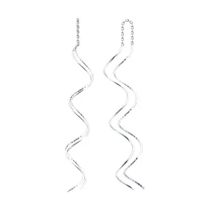 Серьги из серебра