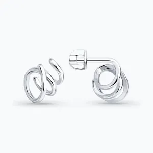 Серьги из серебра