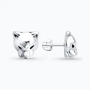 Серьги из серебра с эмалью