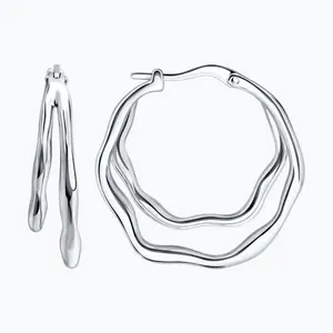 Серьги из серебра