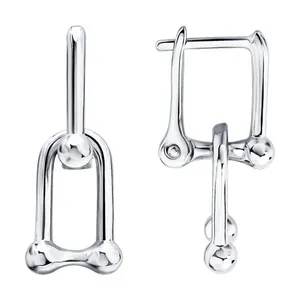 Серьги из серебра