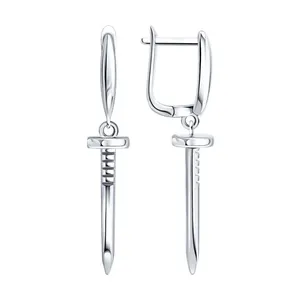 Серьги из серебра