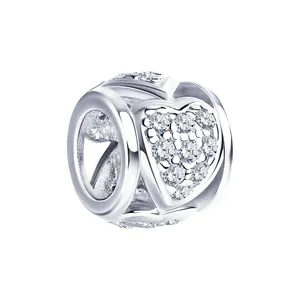 Подвеска-шарм для браслета с фианитами