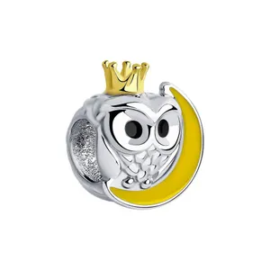 Подвеска-шарм из серебра с эмалью