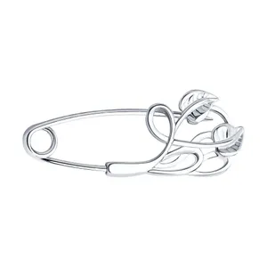 Брошь из серебра