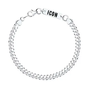 Браслет из серебра с эмалью