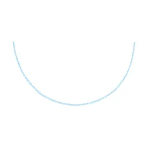 Текстильный шнурок с серебряным замком