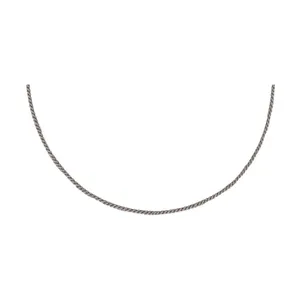 Текстильный шнурок с серебряным замком