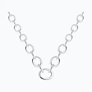 Колье из серебра