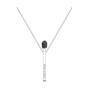 Колье из серебра с фианитами