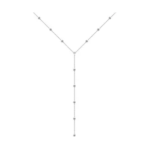 Колье из серебра с фианитами