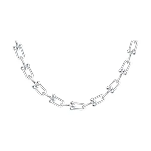 Колье из серебра