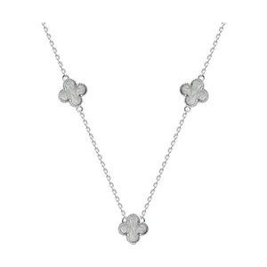 Колье из серебра с эмалью